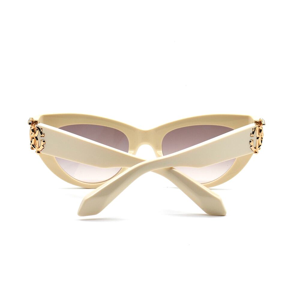 NEW ROBERTO CAVALLI SRC017M 09X7 IVORY VIOLET GRADIENT AUTHENTIC SUNGLASSES - Picture 8 of 12
